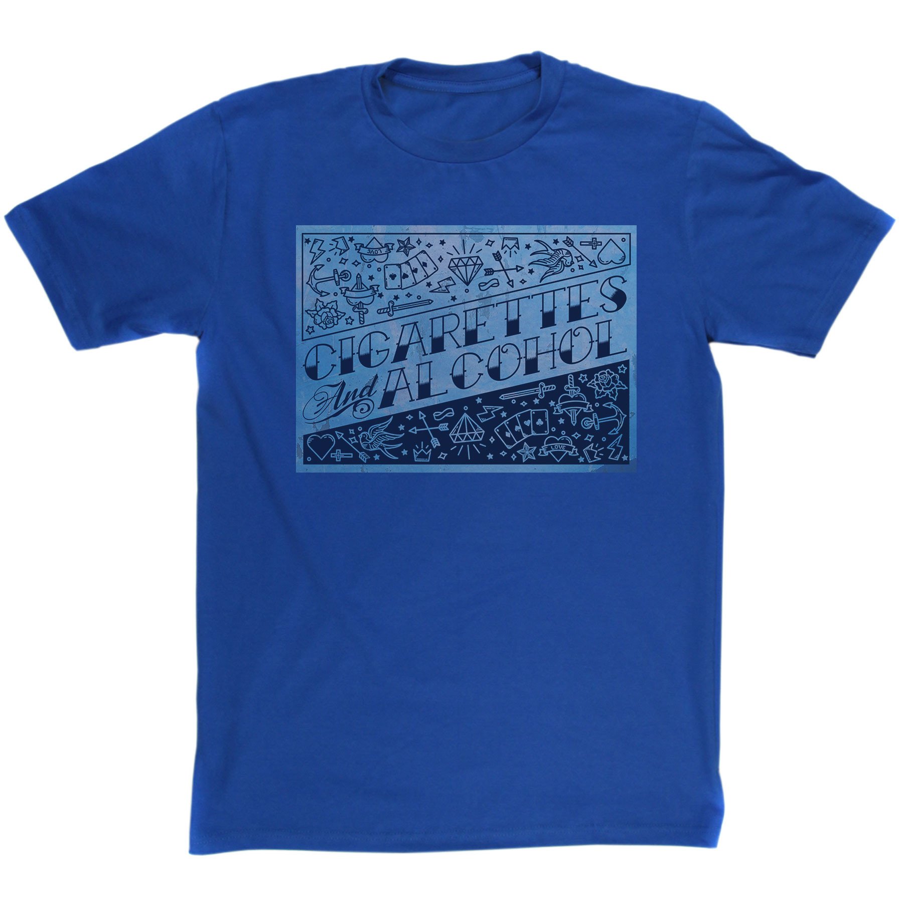 Oasis Inspired – Cigarettes and Alchohol T Shirt