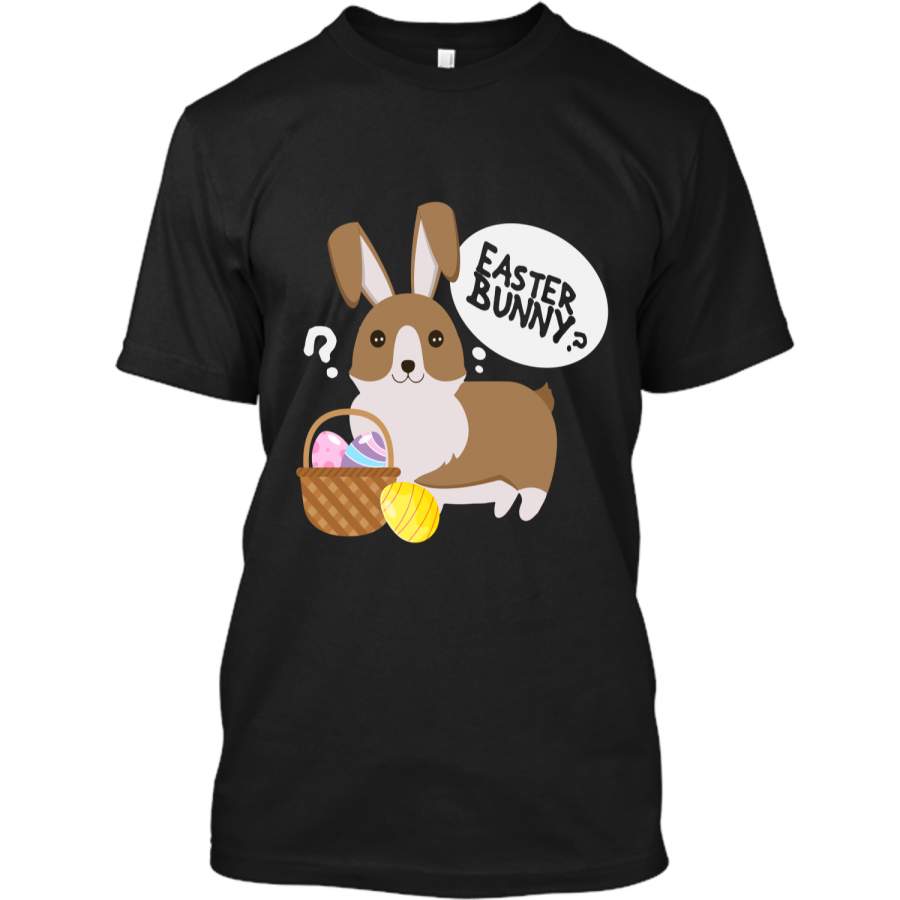 Corgi Easter Funny Shirt for Boys Girls Love Dog Puppy Custom Ultra Cotton