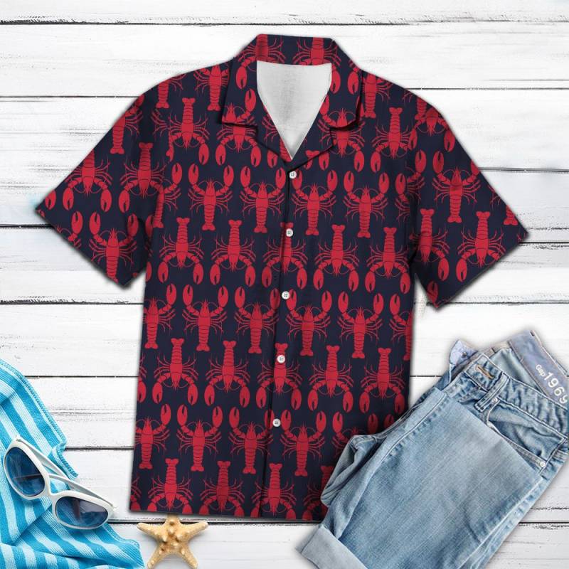 Lobster Group Hawaii Shirt Ha16461