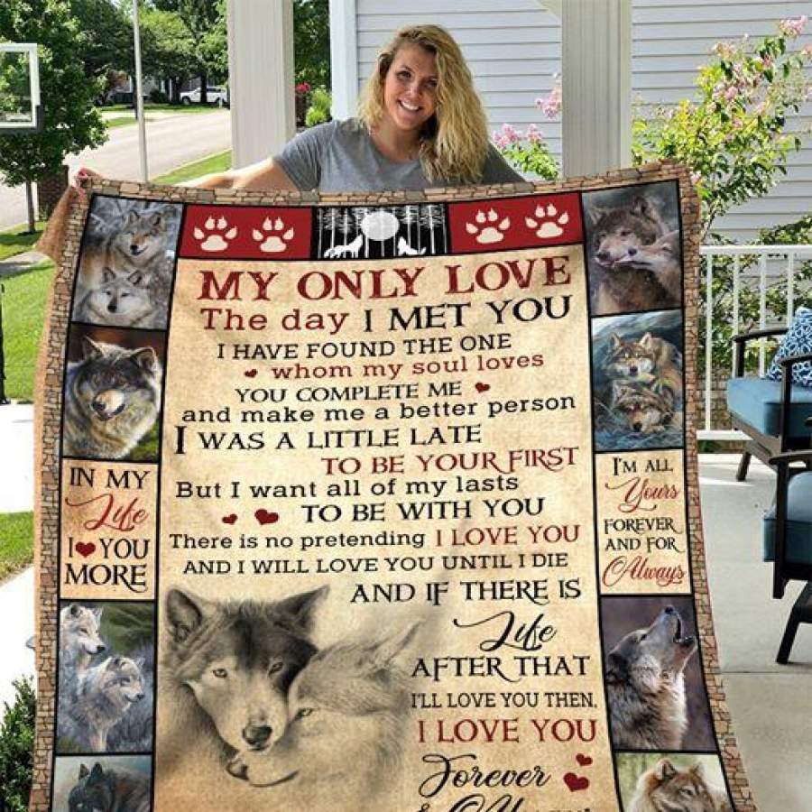 Blanket Gift For Granddaughter I Love You Forever And Always