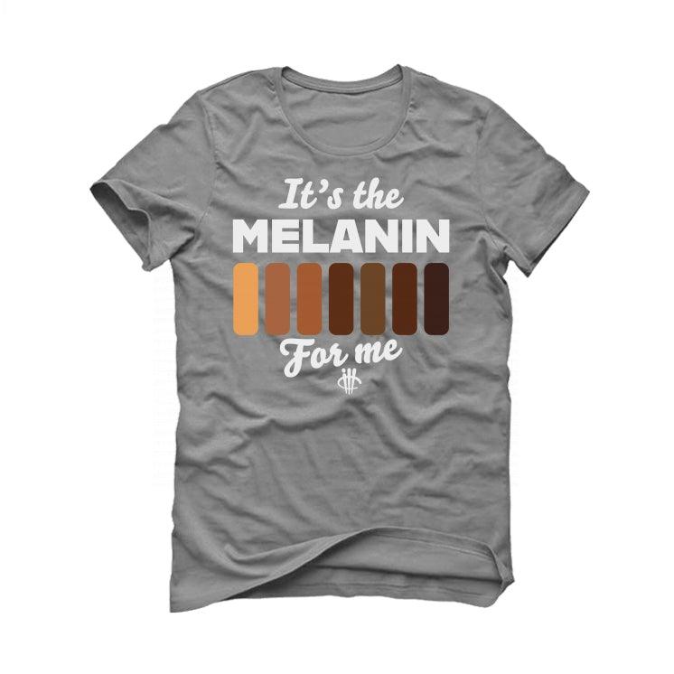 Black History Month Grey T-Shirt (Melanin For Me)