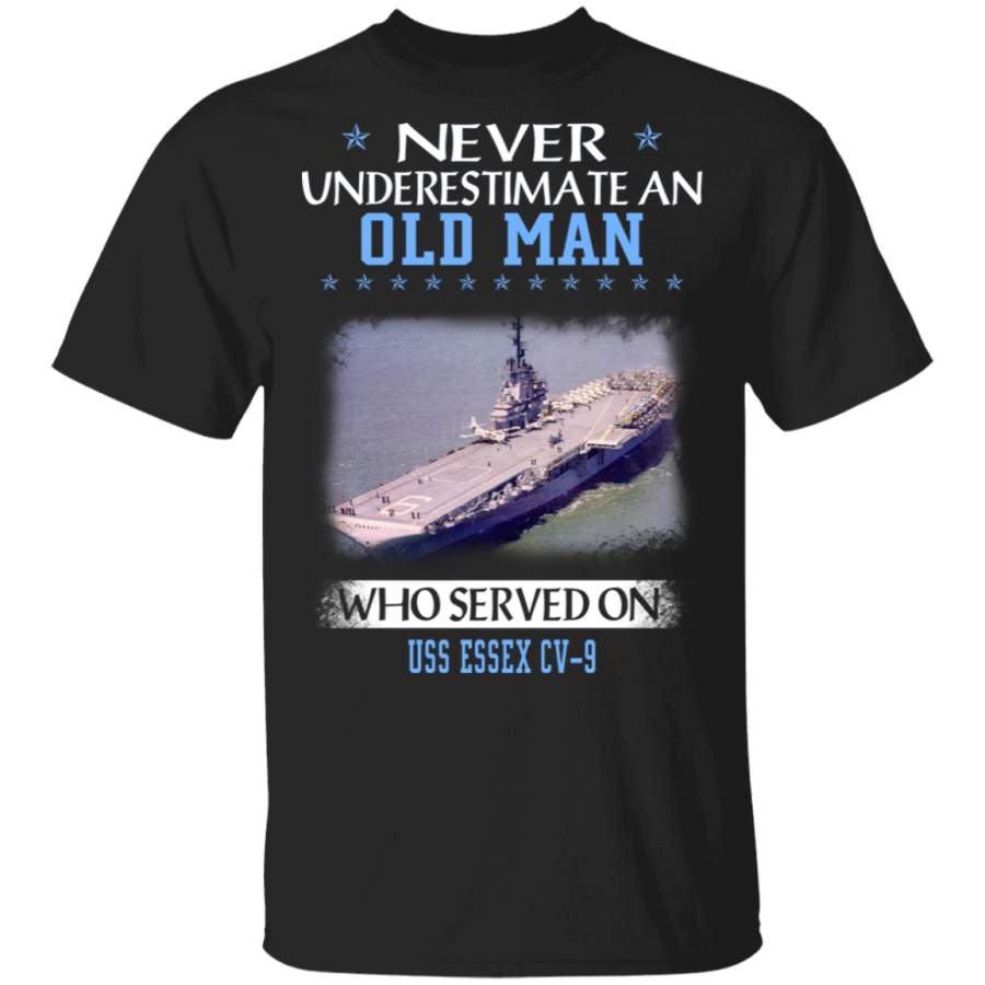 USS Essex CV-9 Veterans Day Christmas Gift T-Shirt