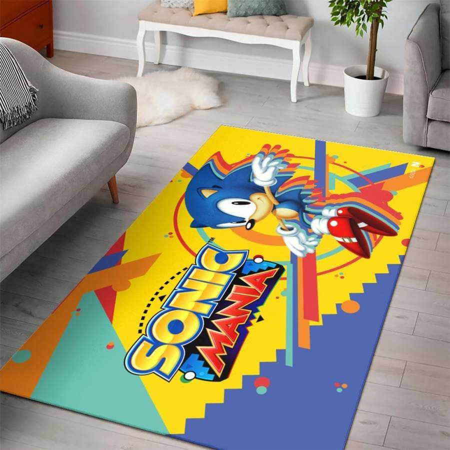 Sonic The Hedgehog FN200208 Gaming Area Rug – Floor Decor The US Decor