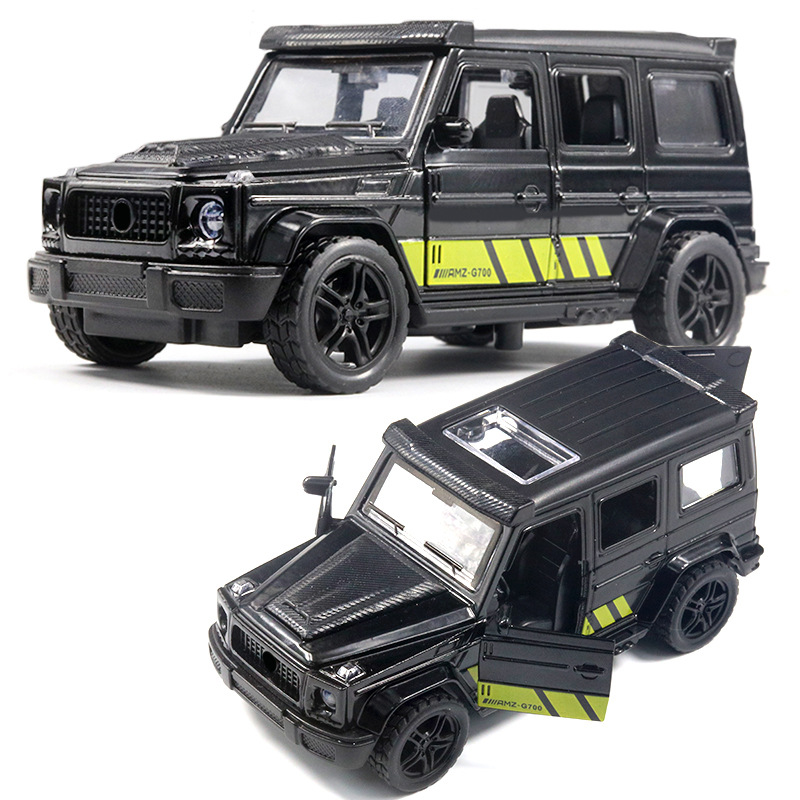 Alloy Metal Diecast Car Truck Model Toy Children Gift With Openable Doors alx