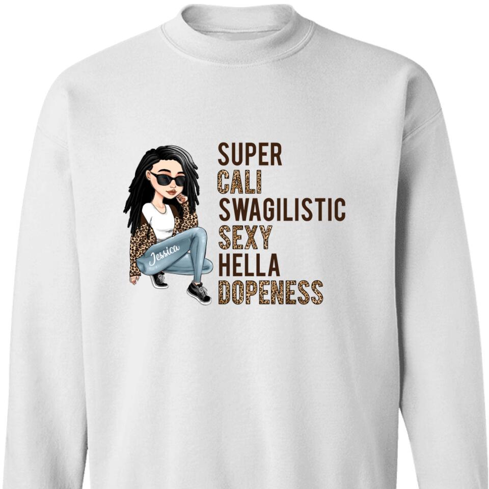 Super Cali Swagalistic Personalized Sweatshirt – Trending Personalized