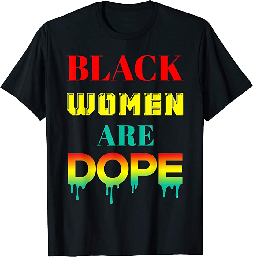 Pro Black Pride Black Power BLM Melanin African American T-Shirt