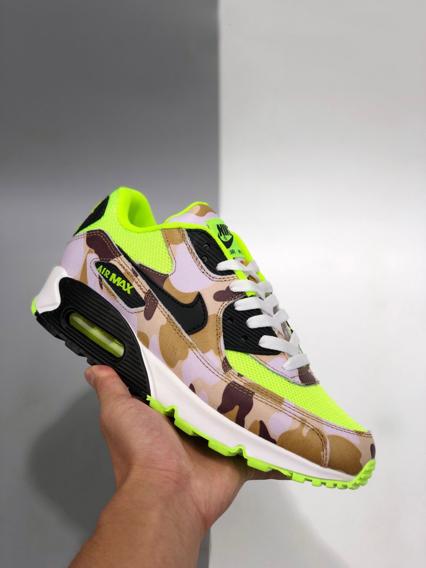 Nike Air Max 90 Green Camo CW4039-300 5339711