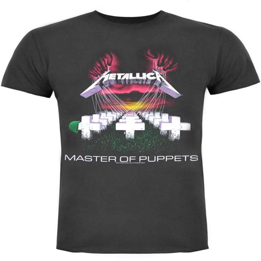 Amplified Metallica Master of Puppets Men’s T-Shirt