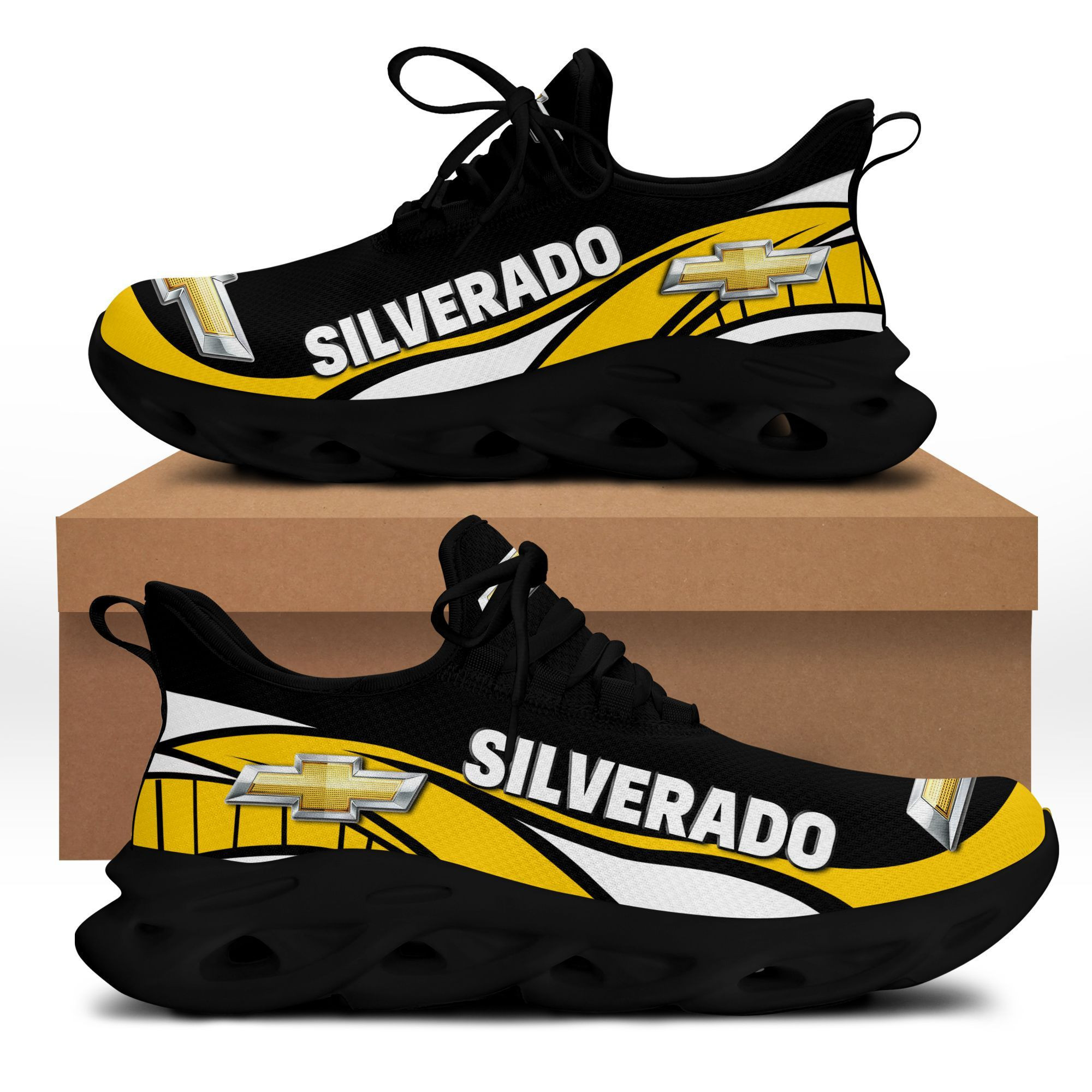 Chevrolet Silverado Bs Running Shoes Ver 3 (Yellow)