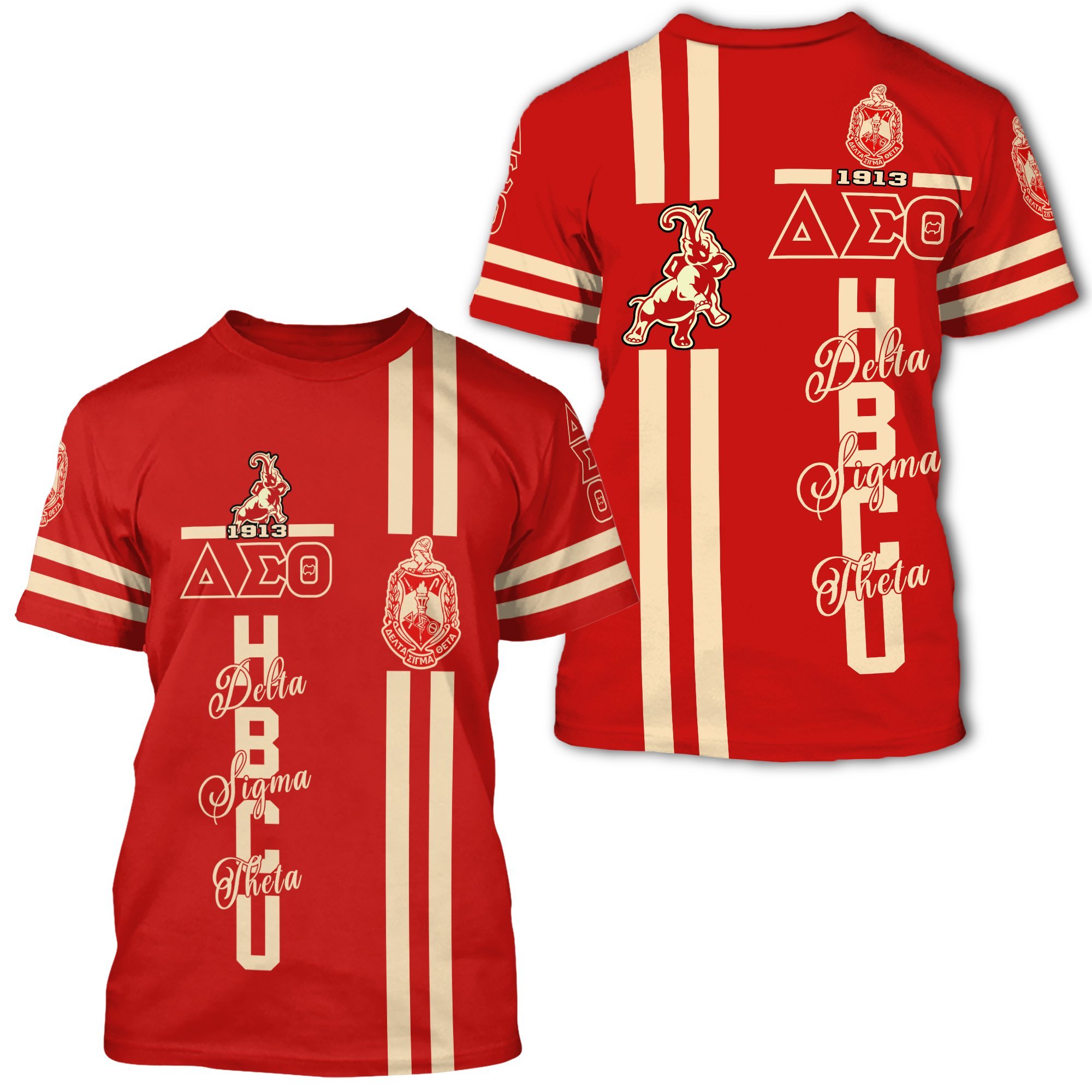 Masonstars T-Shirt – HBCU Delta Sigma Theta Elephant T-Shirt J5