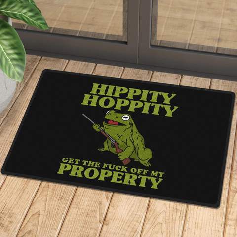 Hippiry Hoppity 02 All Over Printing Doormat Pre2344