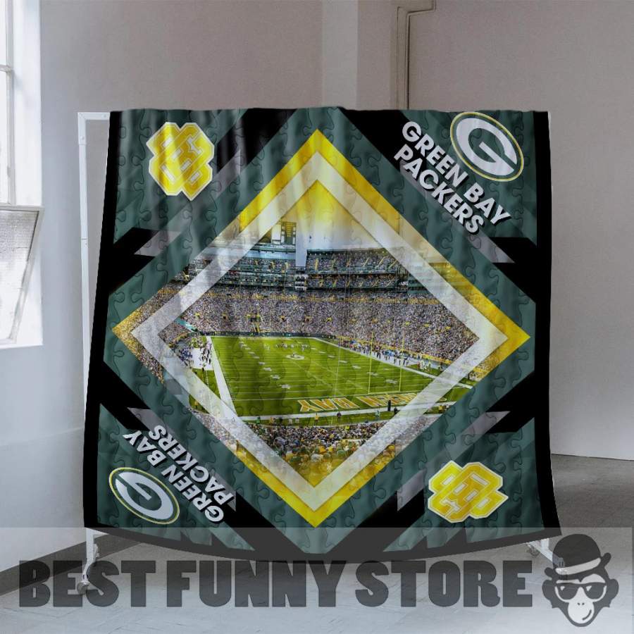 Pro Green Bay Packers Stadium Quilt For Fan