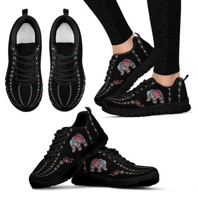 Lovely Elephant Sneakers Shoes