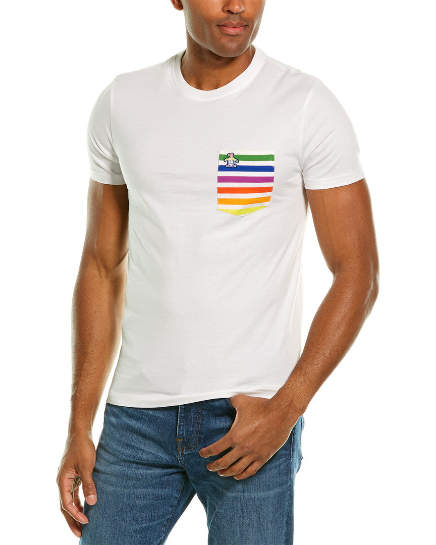 Original Penguin Stripe Pocket T-Shirt