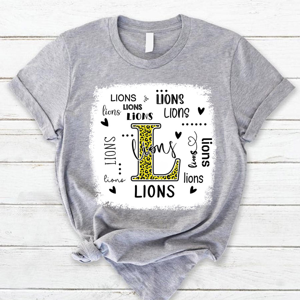 Lions Leopard T-Shirt Teacher Appreciation Gift Vr2 Ph99 Nh00