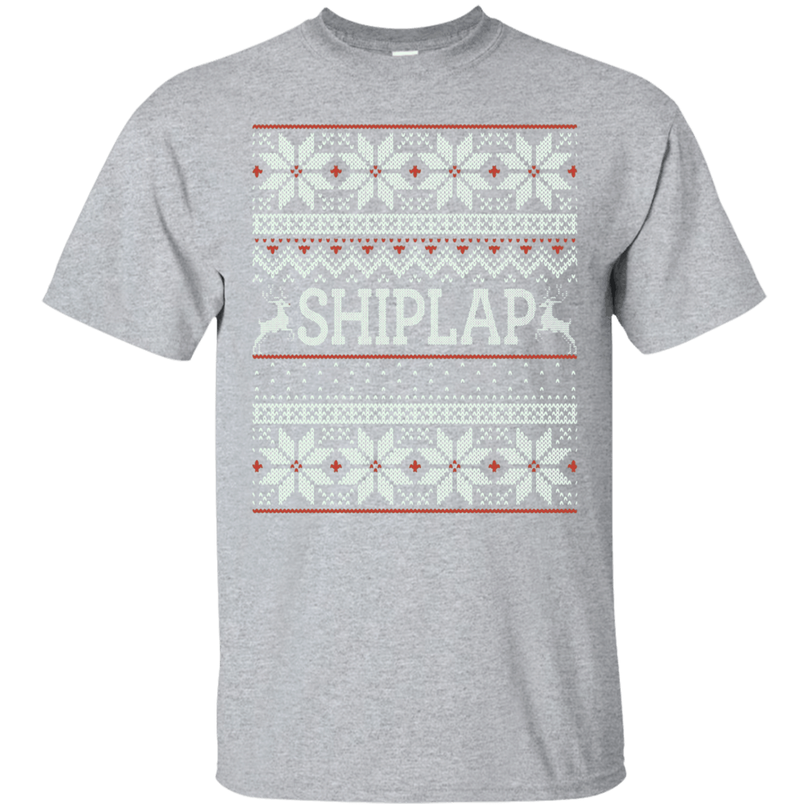 Shiplap Christmas Sweater - Ugly Sweater Tshirt