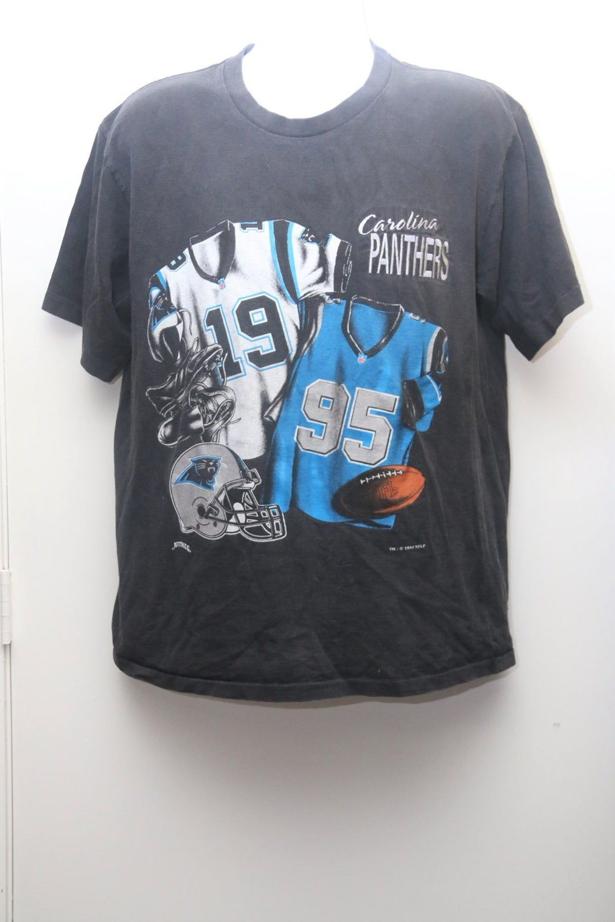 1993 Carolina Panthers Single Stitch Shirt