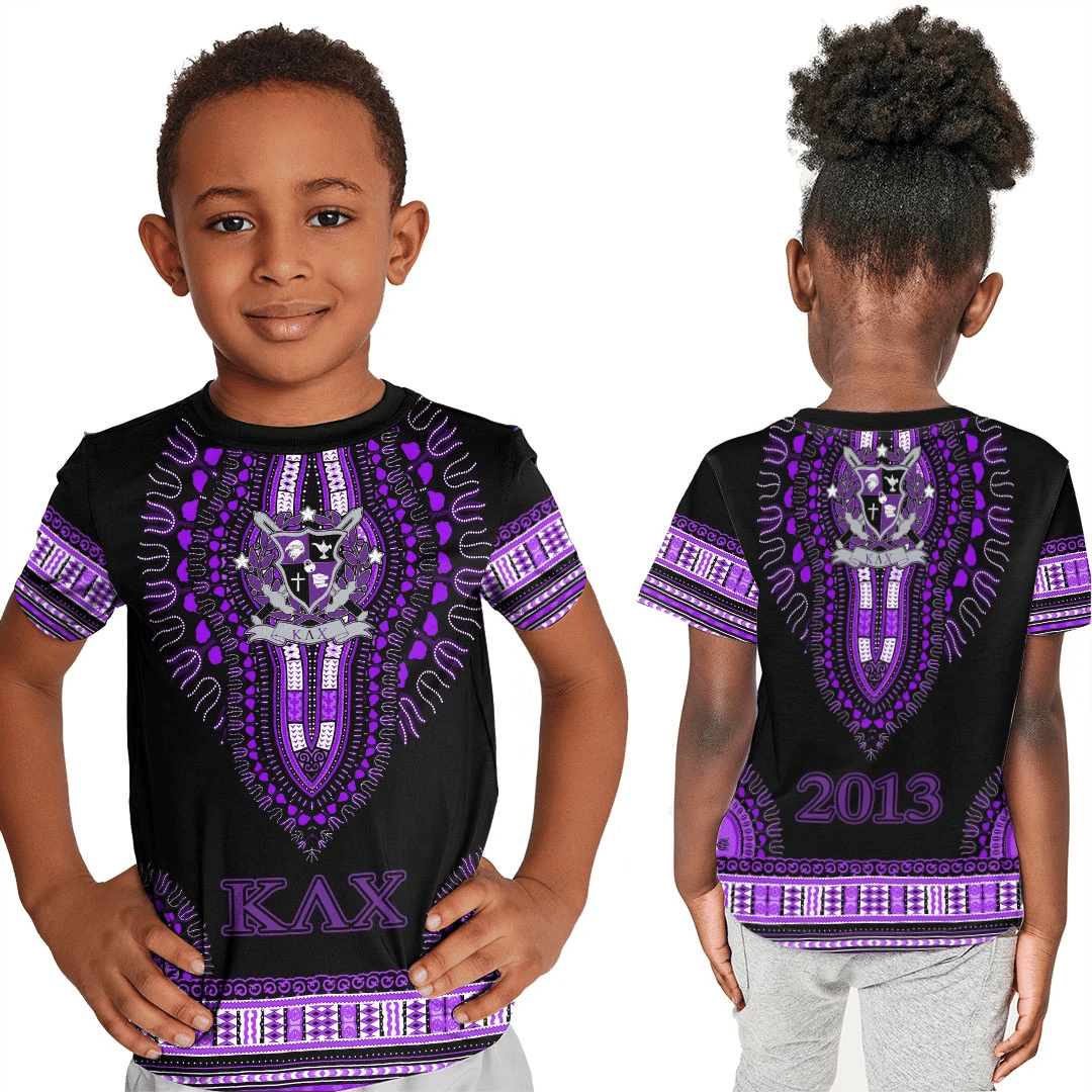 Africa Zone T-Shirt Kid – Kappa Lambda Chi Dashiki T-Shirt Kid