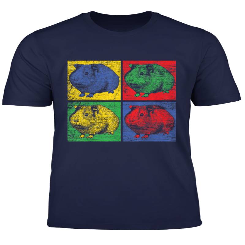 Vintage Retro Animal Gifts Pop Art Guinea Pig T Shirt