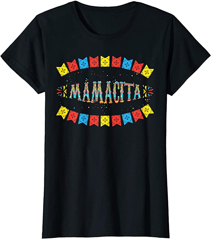 Womens Mamacita Tee Cinco de Mayo Mexican Food Festival Gift T-Shirt