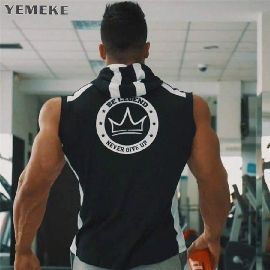Men Gyms Hoodies Gyms Fitness Bodybuilding Sweatshirt Cross fit Pullover Sportswear Male Workout Hooded Jacket Clothing