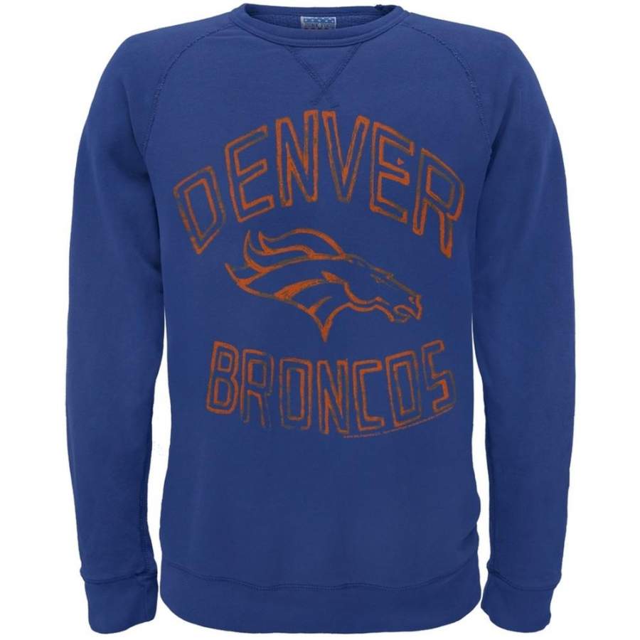 Denver Broncos – Logo Sunday Crew Neck Sweatshirt