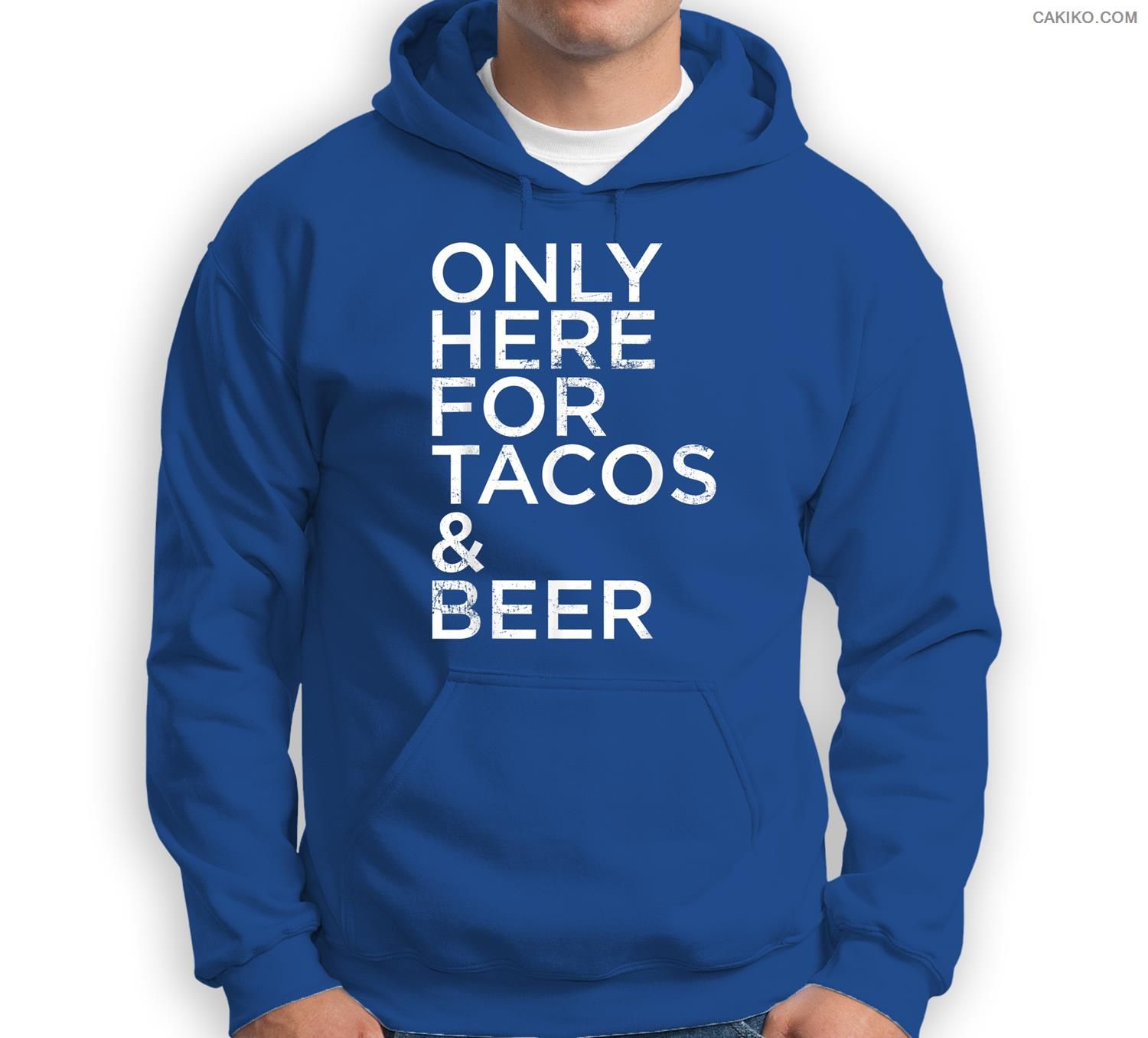 Only Here For Tacos And Beer Funny Mexican Party Drinking Sweatshirt & Hoodie
