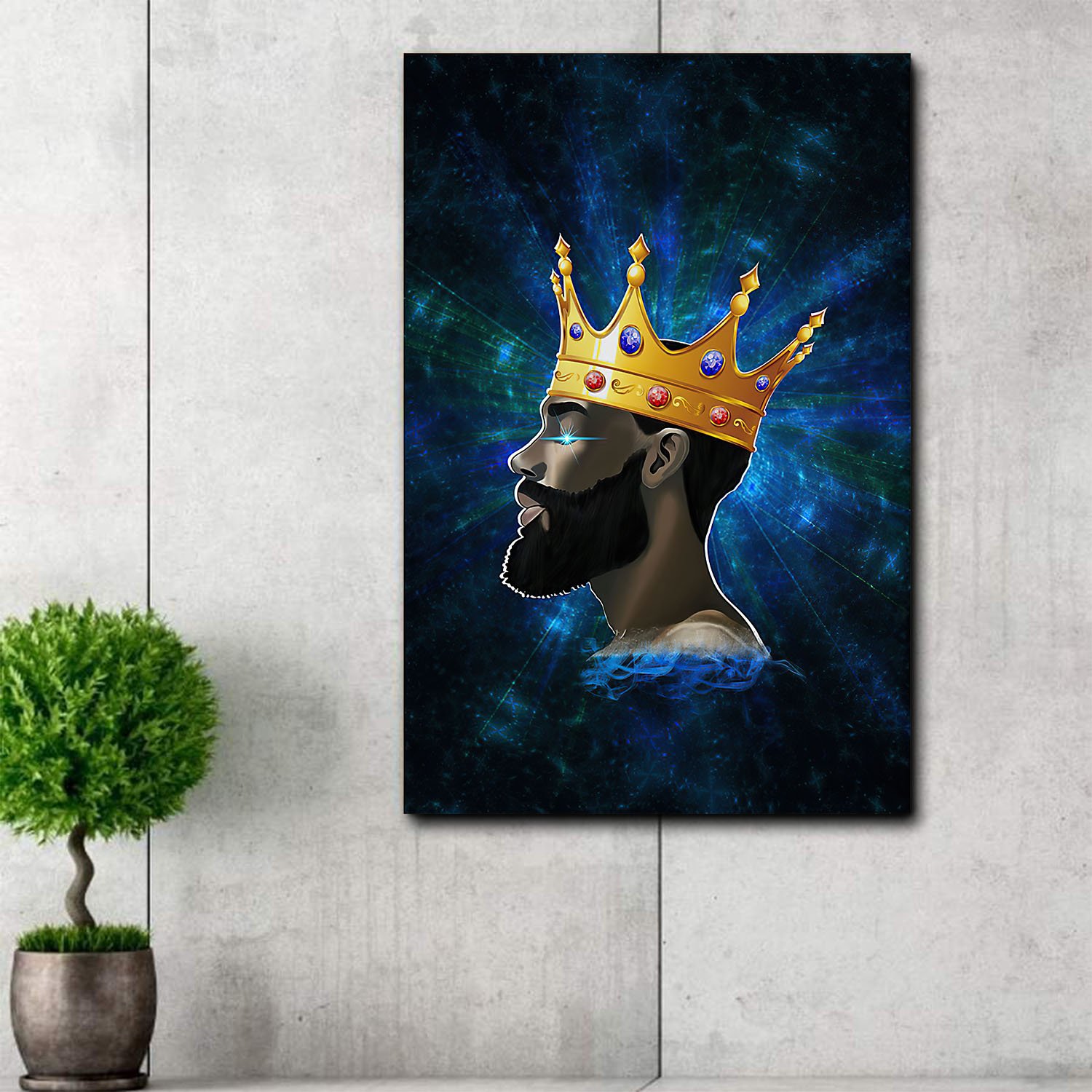 African Retro Vintage Poster Black Unique King Home Decor South Africa