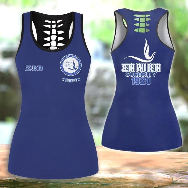 Sorority Tank Top – My Phi Zeta Phi Beta Sorority Inc Hollow Tank Top