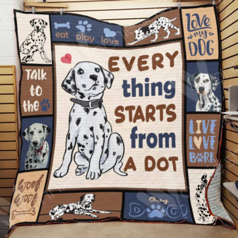 Dalmatian Dog Blanket DCB1601 69O43