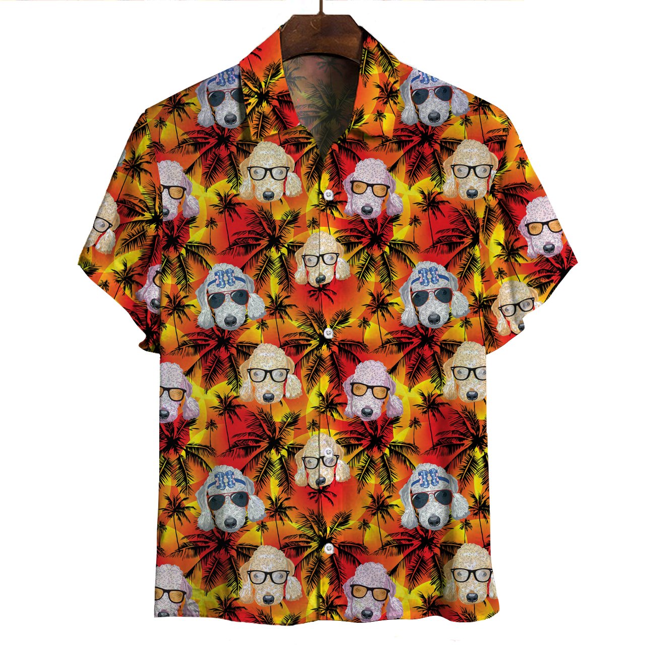 Aloha Hawaii Bedlington Terrier Shirt Ha21010