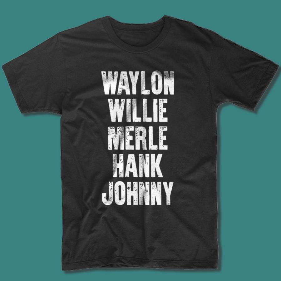 Waylon Jennings Willie Nelson Merle Haggard Johnny Cash Hank Album Men ...