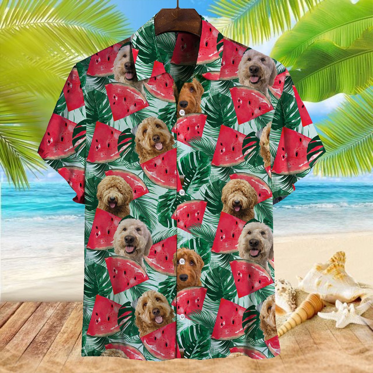 Goldendoodle Hawaii Shirt Ha7504