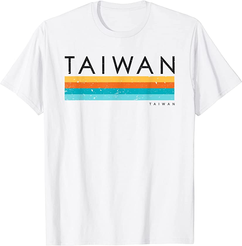 Vintage Taiwan Retro Design T-Shirt