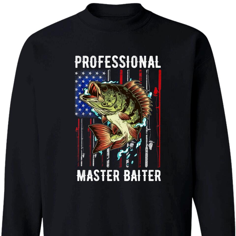 Professional Master Baiter, Special Gifts For Fishing Lovers Sweatshirt