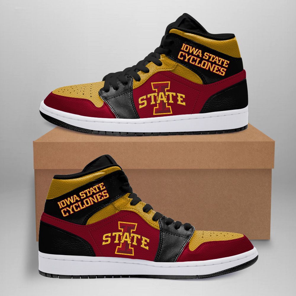 Iowa State Cyclones Black Air Jordan Sneakers Shoes