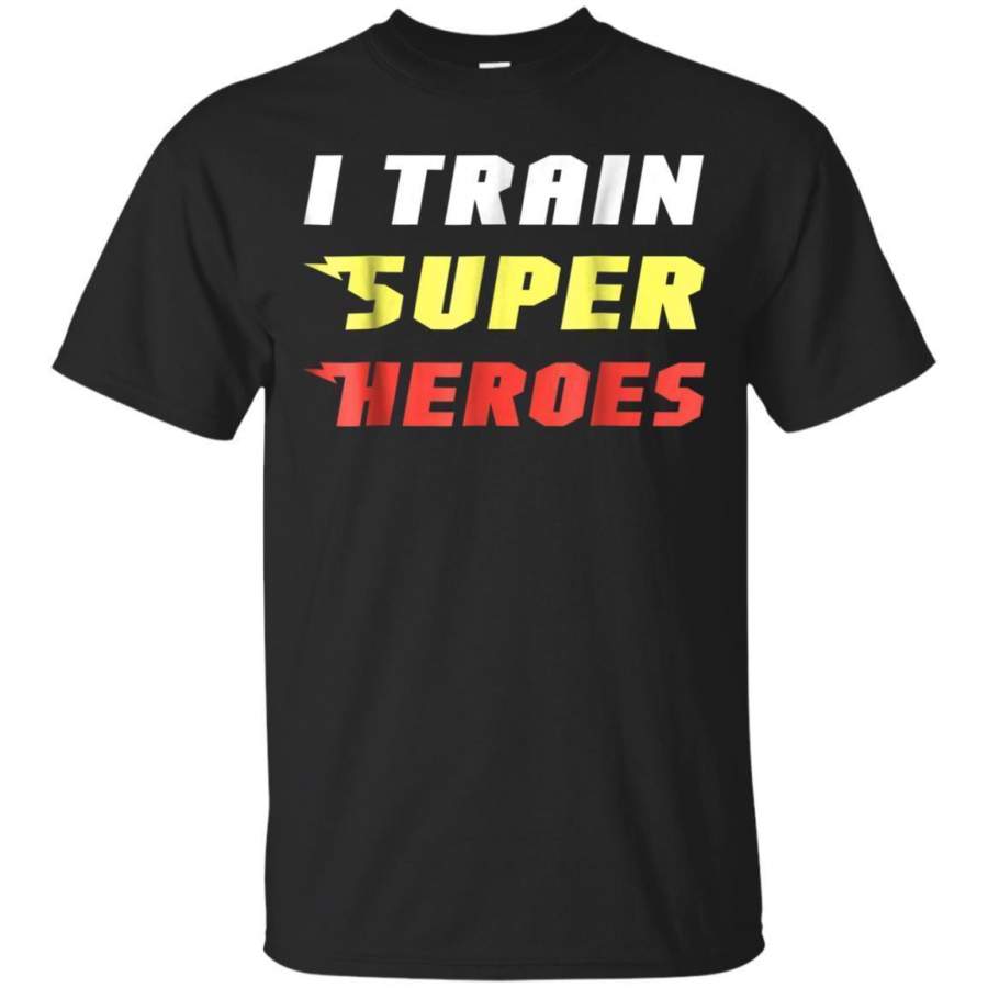 AGR I Train Super Heroes Tshirt Workout Kindness Jaq T-shirt