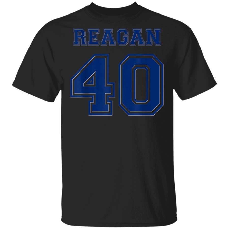 40th POTUS Republican President Ronald Reagan 40 TShirt