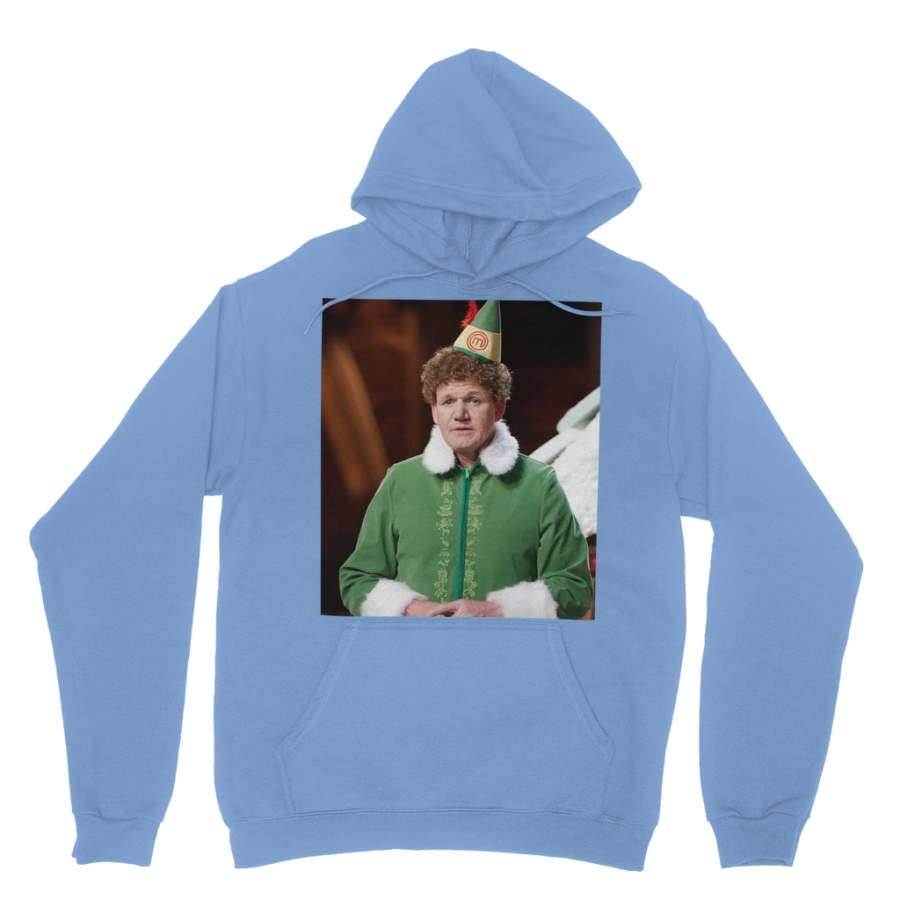 Gordon Ramsay Dressed as Buddy the Elf Classic Adult Hoodie Christmas Gift Ideas
