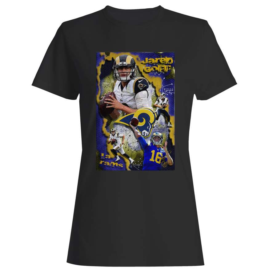 Jared Goff Poster Woman’s T-Shirt