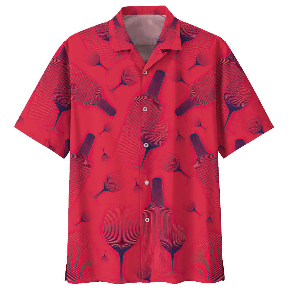 Wine Hawaiian Shirt 387313