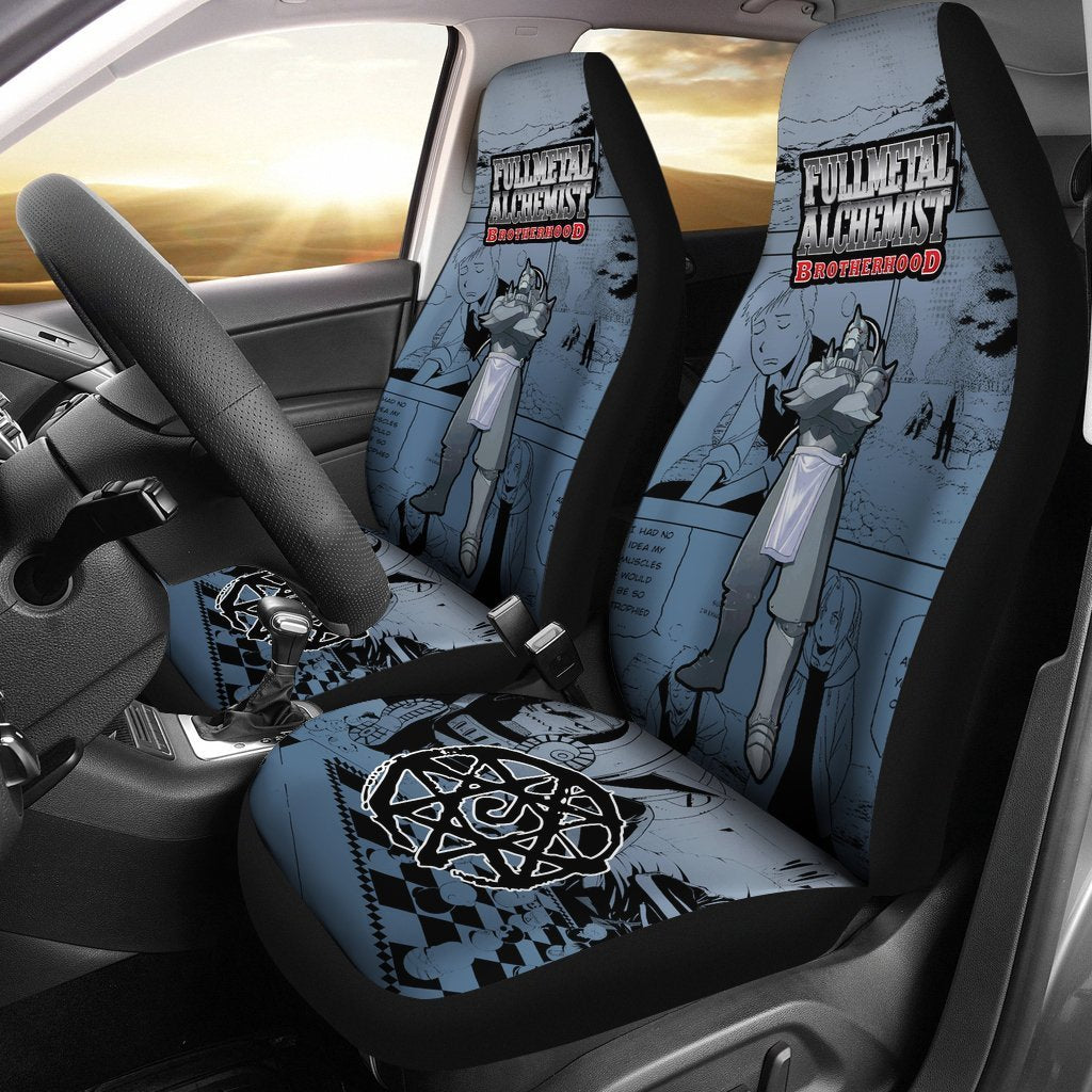 Alphonse Elric Fullmetal Alchemist Brotherhood Car Seat Covers Like Anime