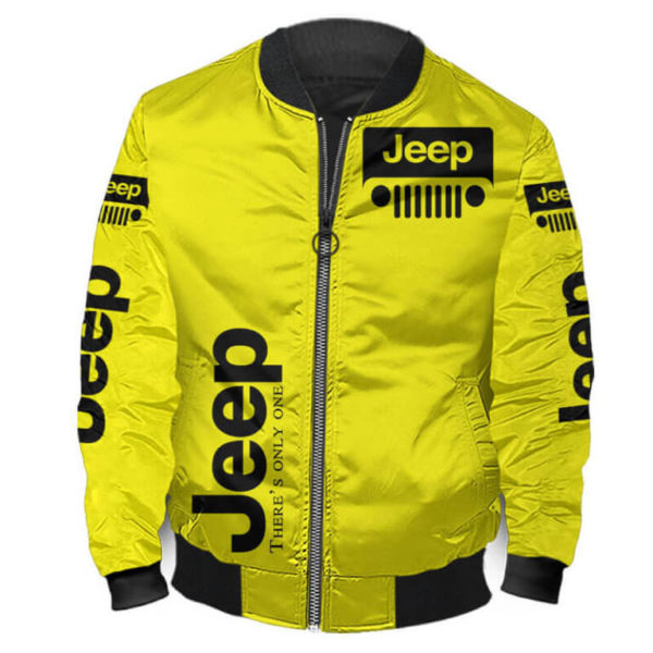 Bomber Jacket Jeep, Jeep 3D Spring Autumn, Mens Casual Jacket Vj89