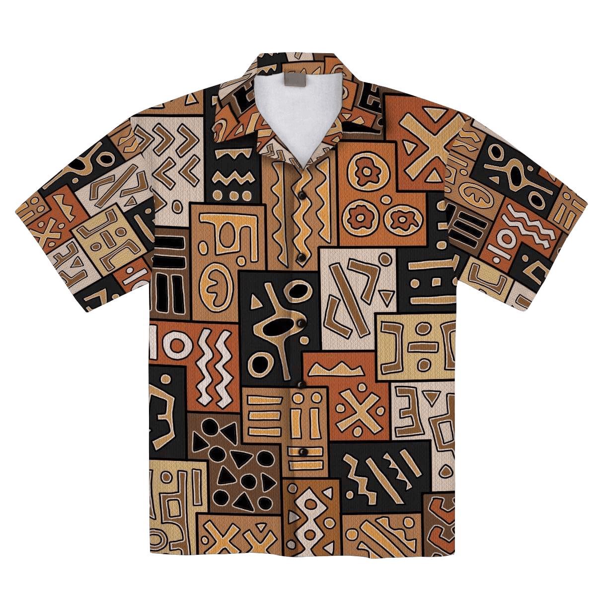 African Pattern Hawaii Shirt Ha27285