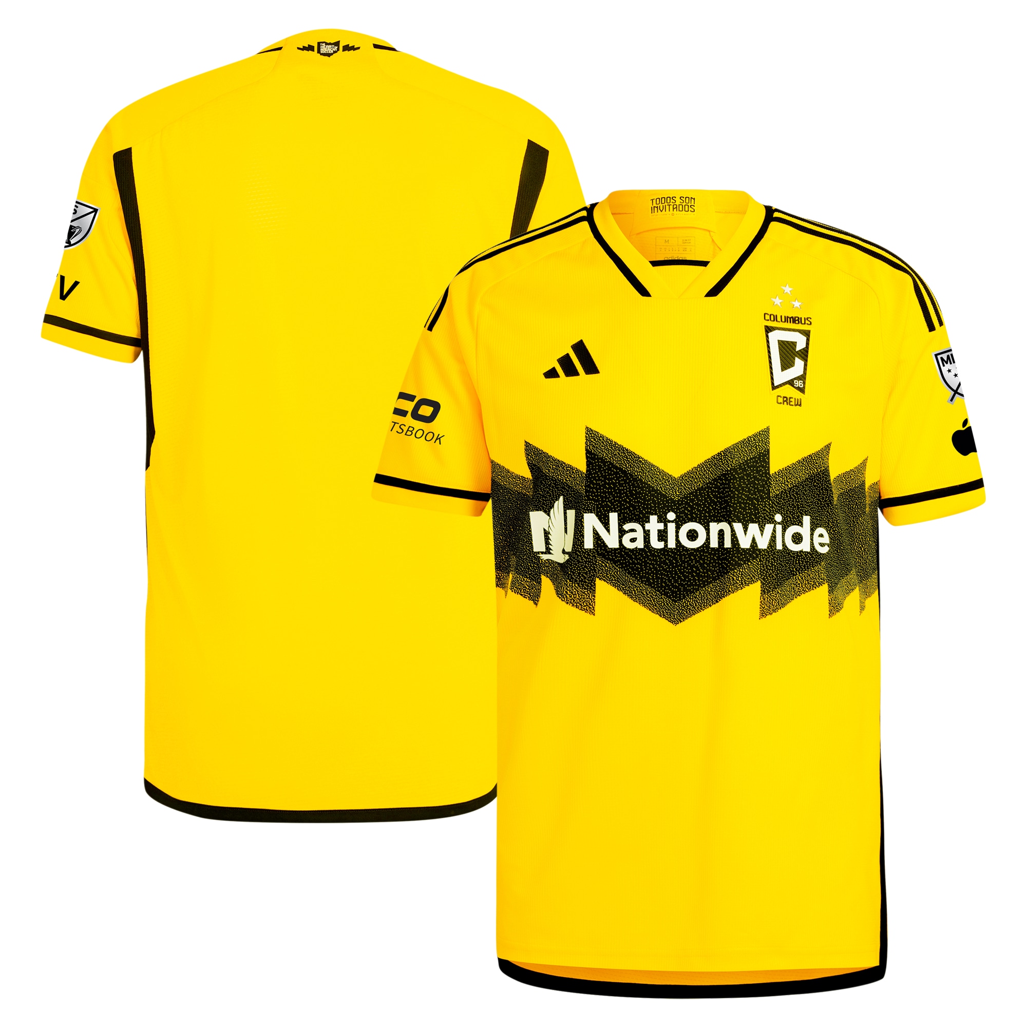 Columbus Crew 2024 The Home Kit Authentic Jersey – Yellow