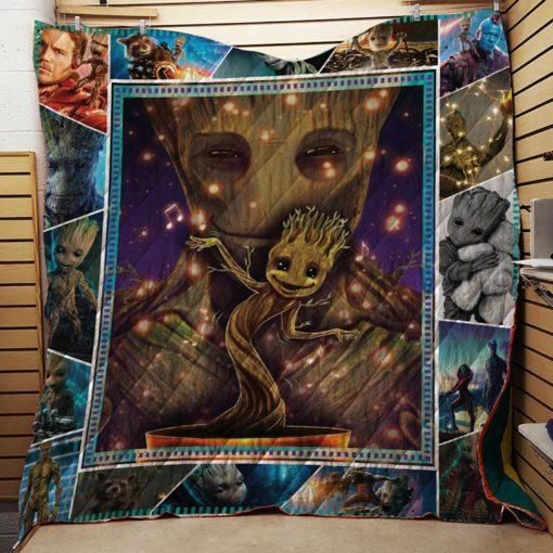 Groot V26 B 3D Quilt Blanket HGM28