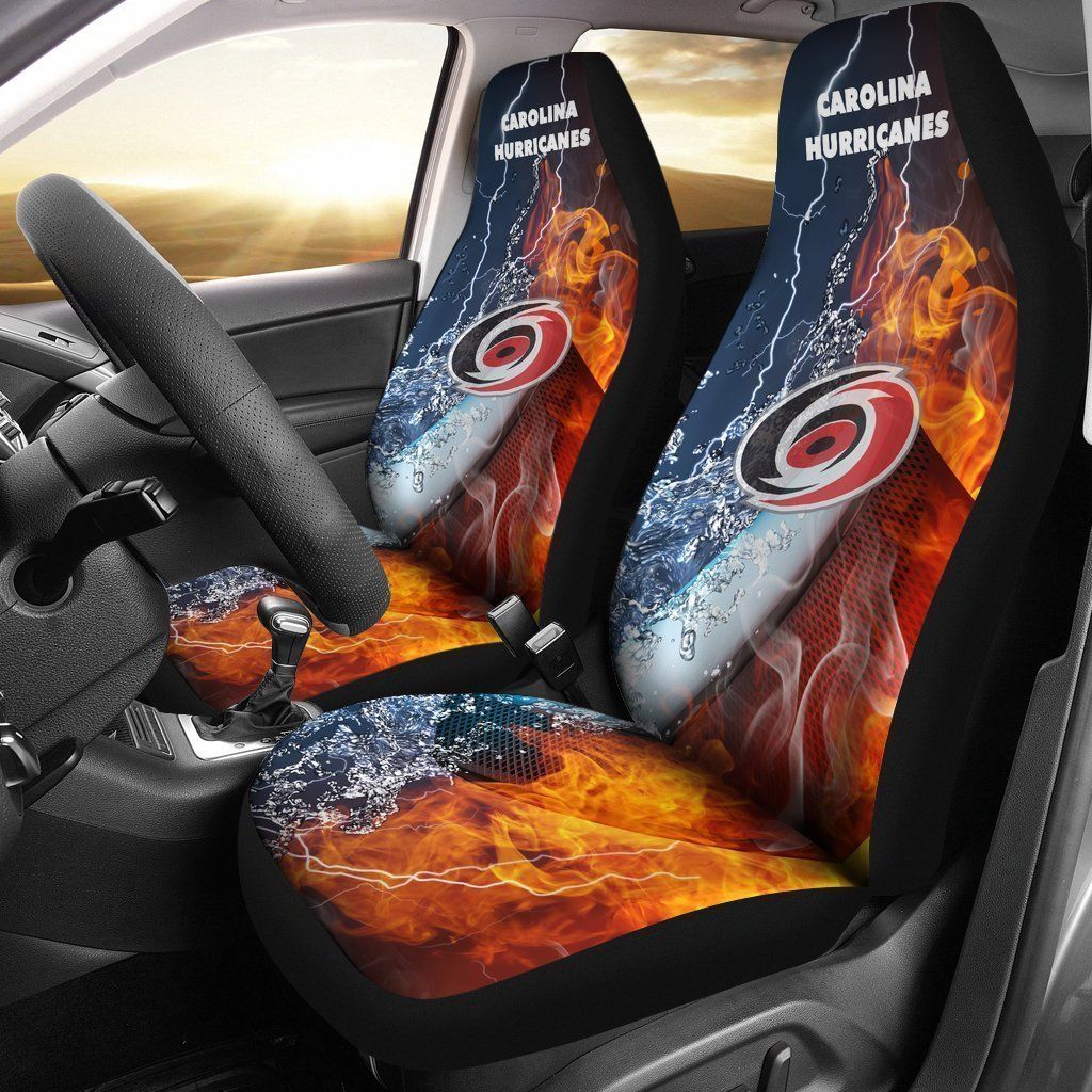 Carolina Hurricanes Car Seat Covers 2pcs v5