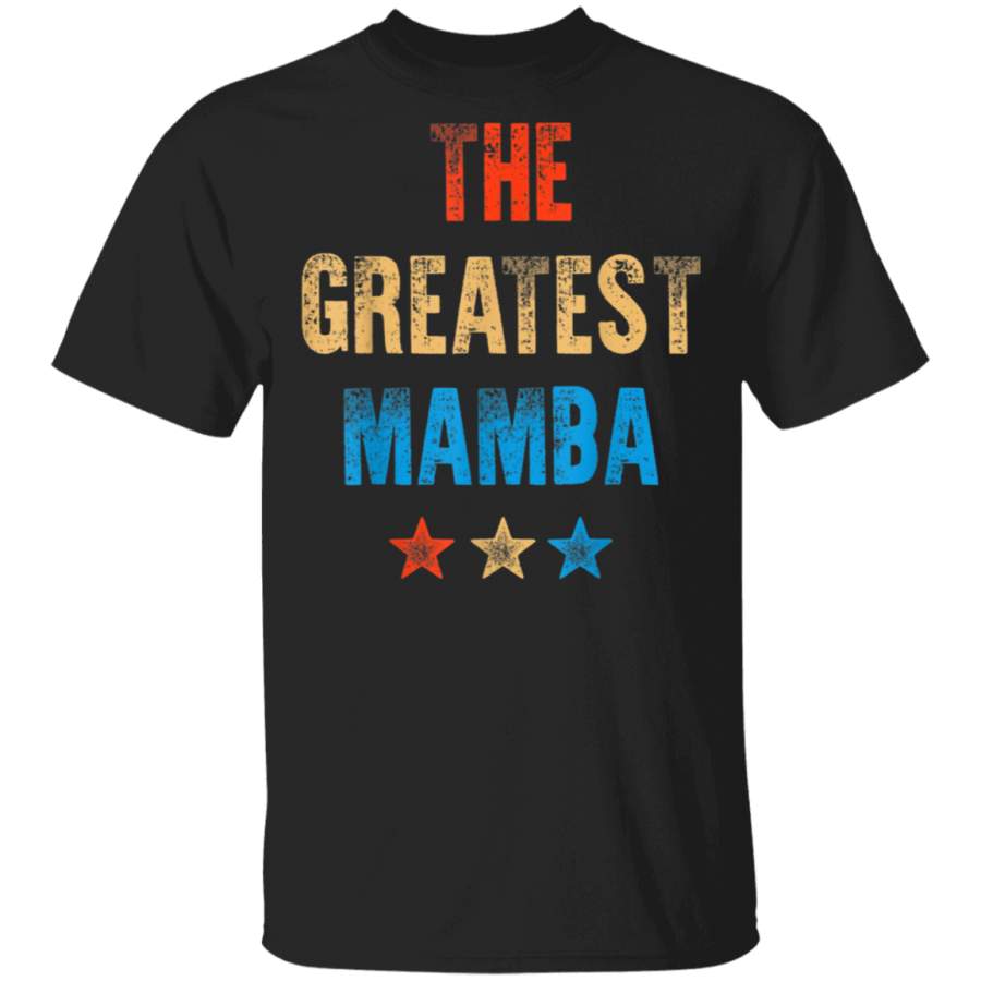 Vintage Retro The Greatest Mamba Fathers Day Gift Shirt