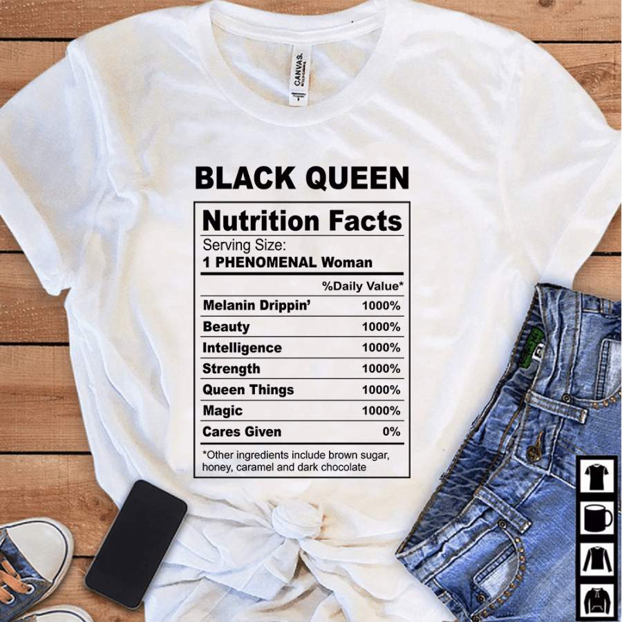 Black Queen Nutrition T-shirt #308V