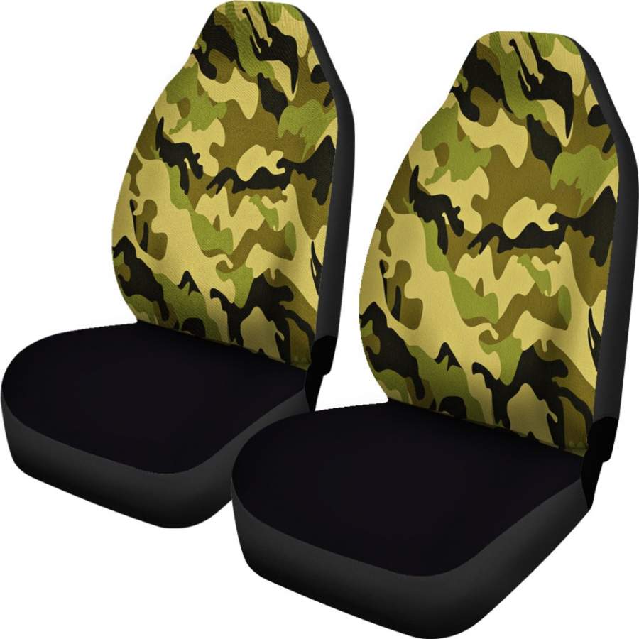 Green Camouflage Car Seat Covers Oralie Shop